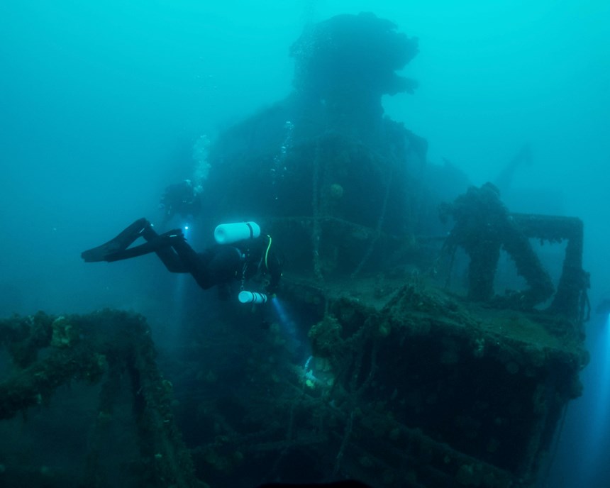 SS El Grillo sunken Wreck in Iceland
