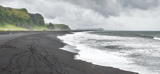 Black Sand Beaches in Iceland