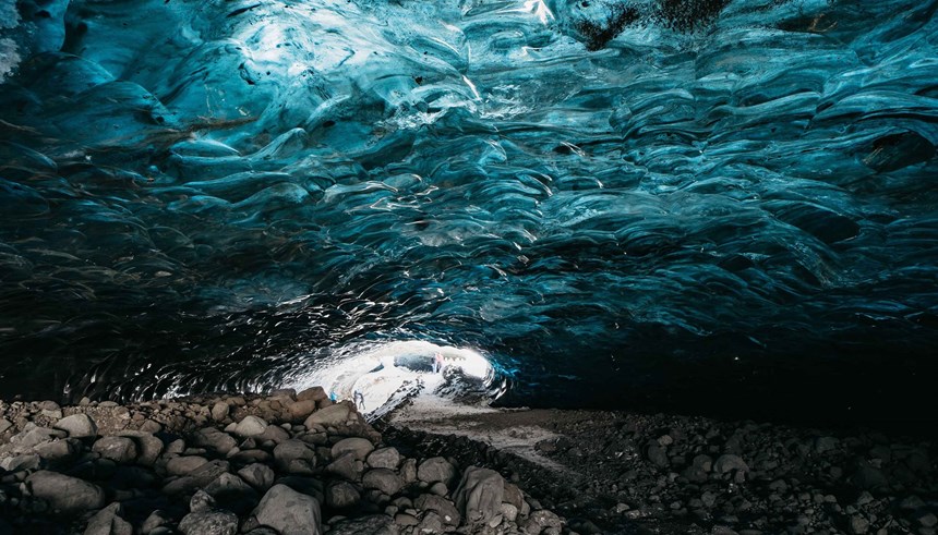 ice Cave in Iceland