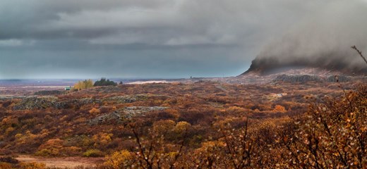 Randonnée en Islande en automne