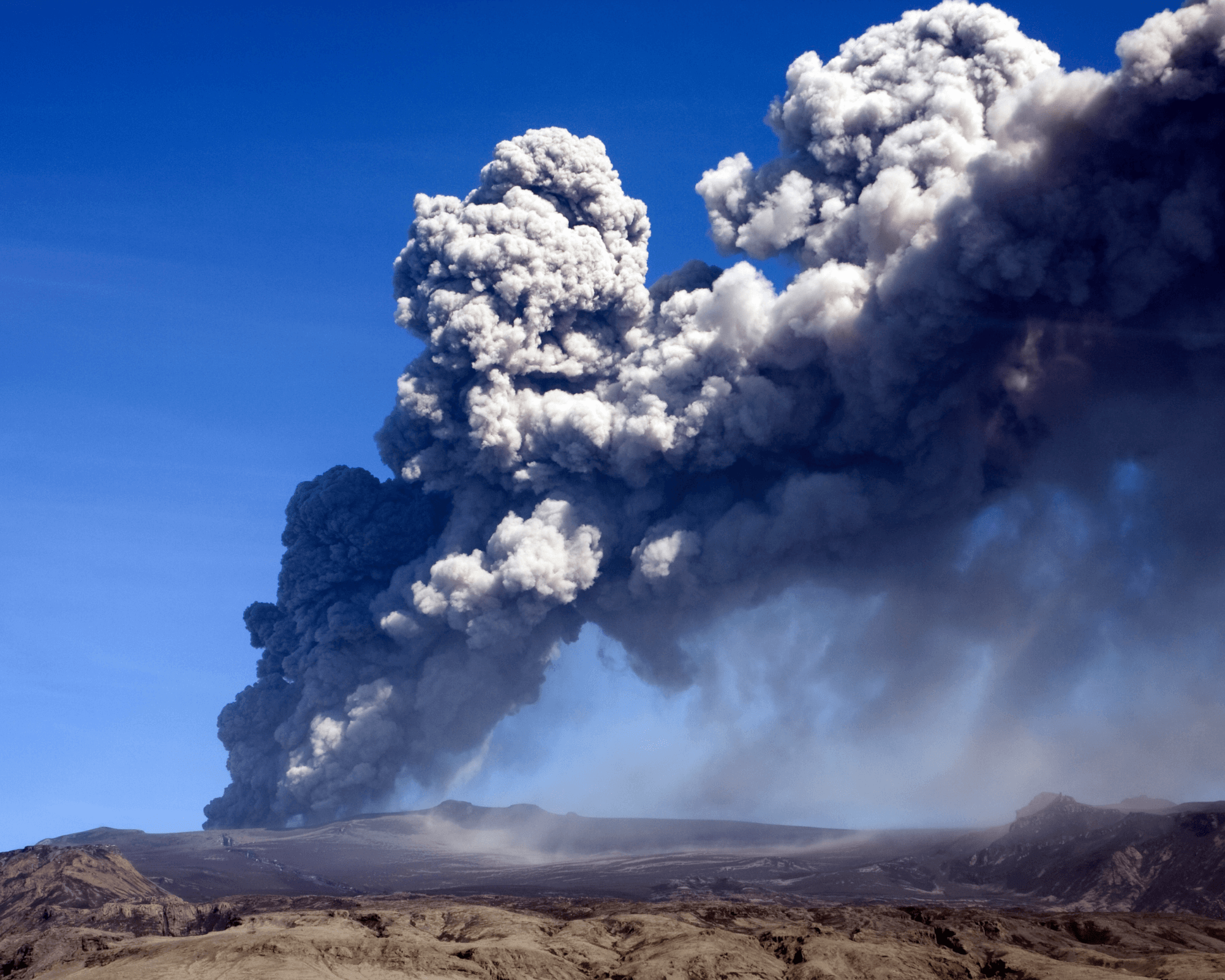 Eyjafjallajokull volcano, 2010, Iceland