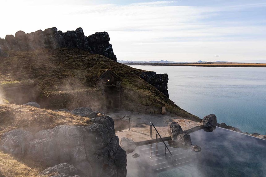Geothermal Baths in Iceland