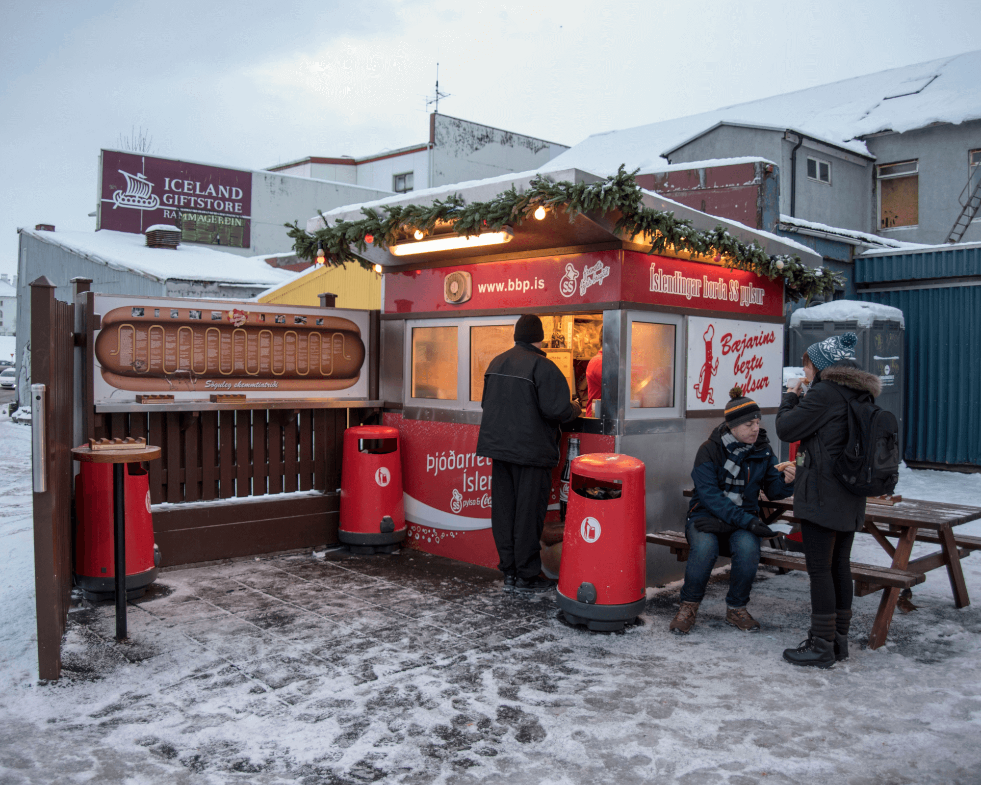 Iconic Bæjarins Beztu Pylsur: Reykjavik's Renowned Hot Dog Stand