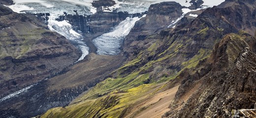 Randonnée à Skaftafell, parc national du Vatnajokull